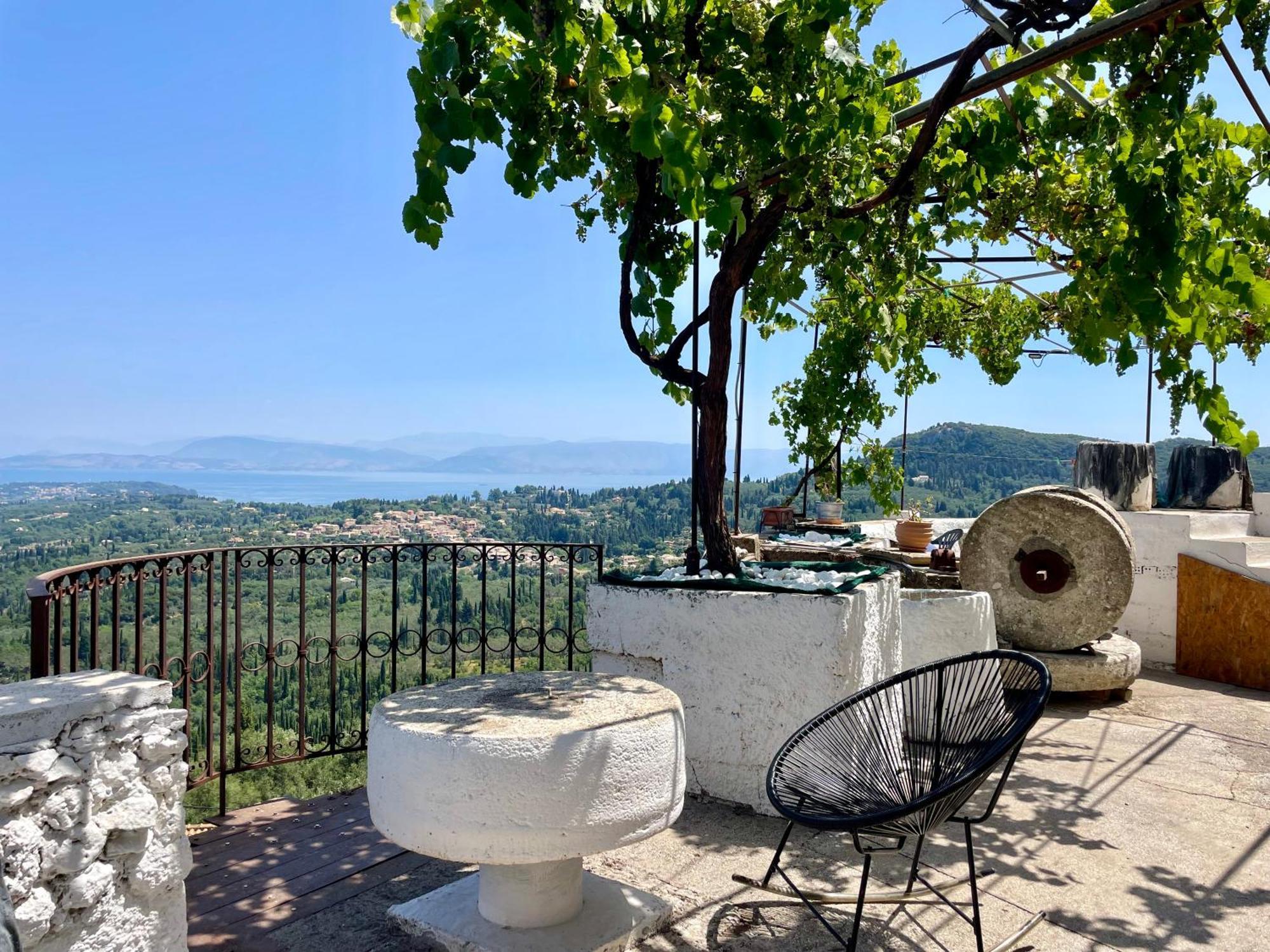 Mary'S House With Panoramic View Villa Agioi Deka  Buitenkant foto